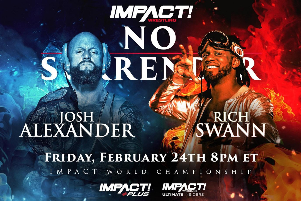 Rich Swann To Challenge Josh Alexander For IMPACT World Title At IMPACT No Surrende...